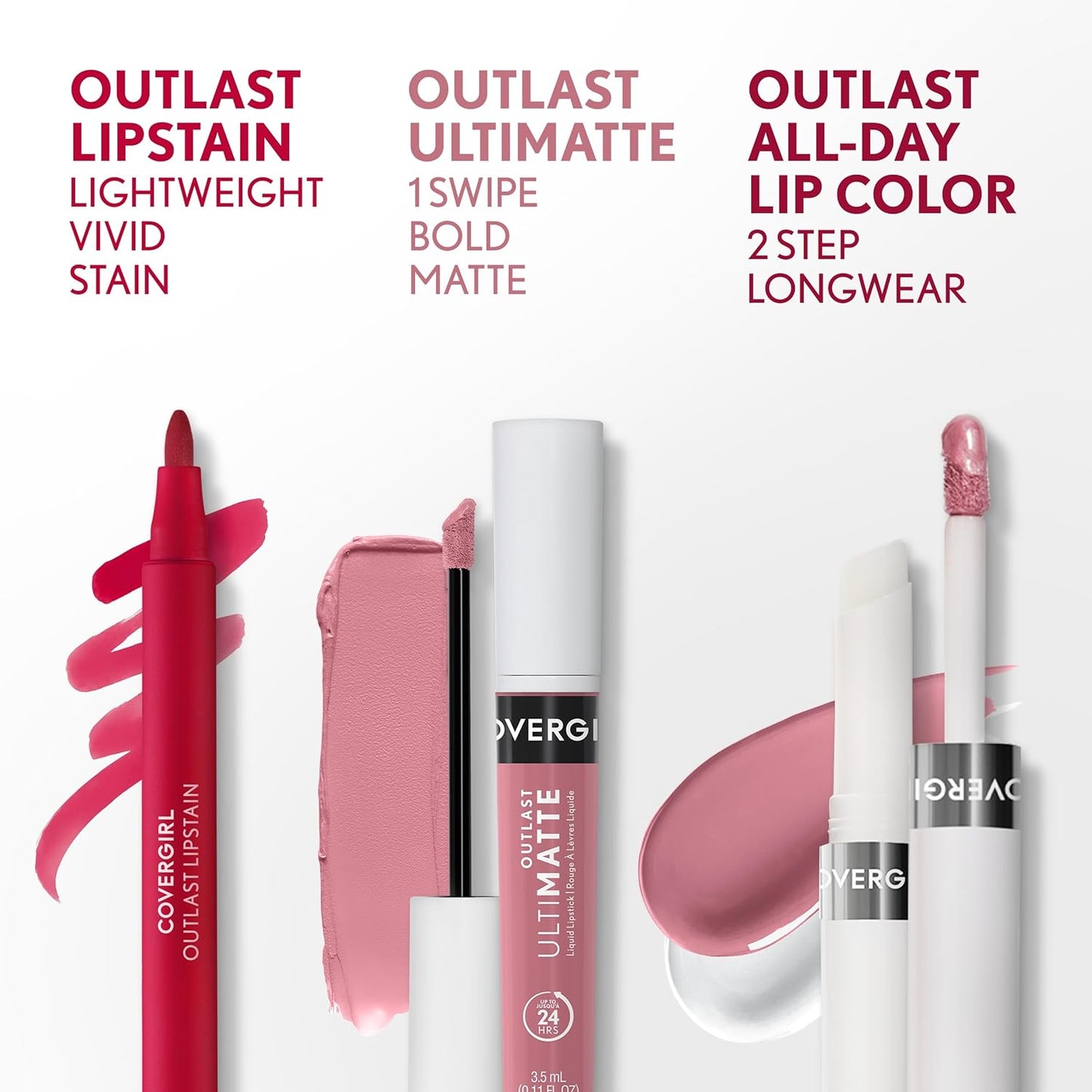 Outlast All-Day Lip Color Custom Nudes, 960 Universal Nude