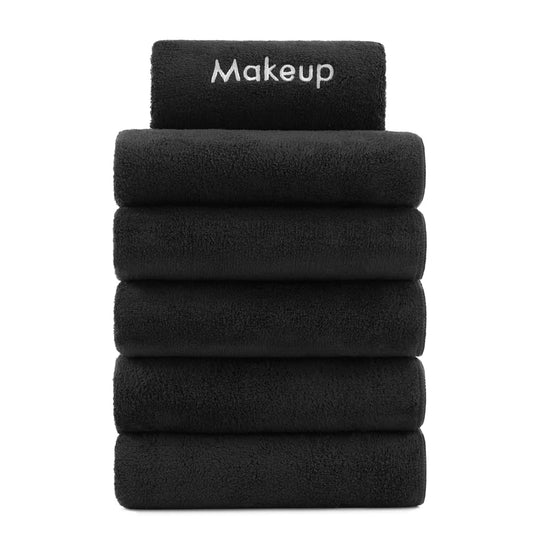 Arkwright Makeup Remover Fingertip Towels (Pack of 6) - Soft Coral Fleece Microfiber